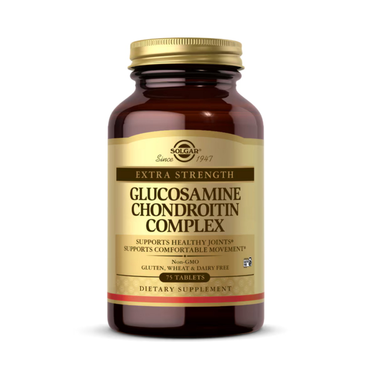 Solgar, Extra Strength Glucosamine Chondroitin Complex, 75 Tablets