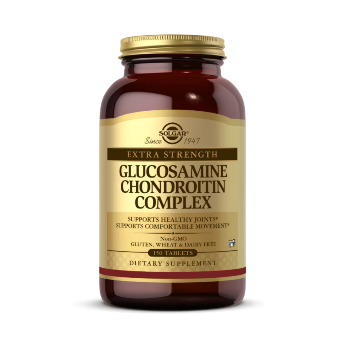 Solgar, Extra Strength Glucosamine Chondroitin Complex, 150Tablets