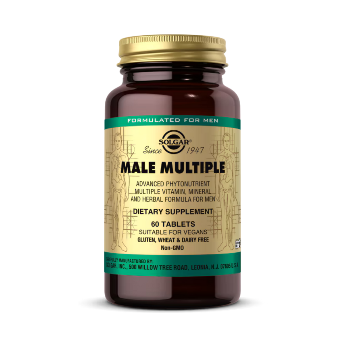 Solgar, Male Multiple, 60 Tablets