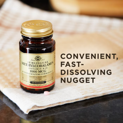 Solgar, Methylcobalamin (Vitamin B12), 1,000 Mcg, 30 Nuggets