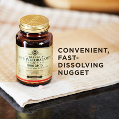 Solgar, Methylcobalamin (Vitamin B12), 1,000 Mcg, 60 Nuggets