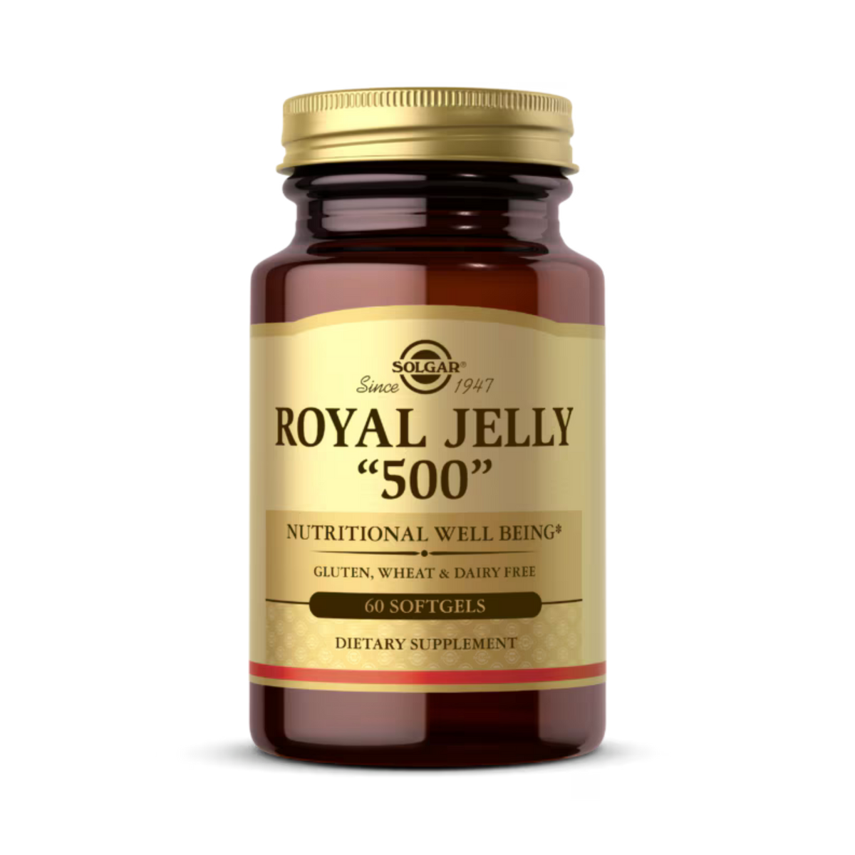 Solgar, Royal Jelly "500", 500 Mg, 60 Softgels