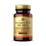 Solgar, Vitamin B12, 100 Mcg, 100 Tablets