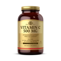 Solgar, Vitamin C, 500 Mg, 250 Vegetable Capsules