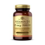 Solgar, Vitamin D3, 125 Mcg (5,000 IU), 120 Vegetable Capsules