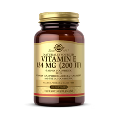 Solgar, Naturally Sourced Vitamin E, 134 Mg (200 IU), 100 Softgels