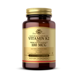 Solgar, Naturally Sourced Vitamin K2, 100 Mcg, 50 Vegetable Capsules