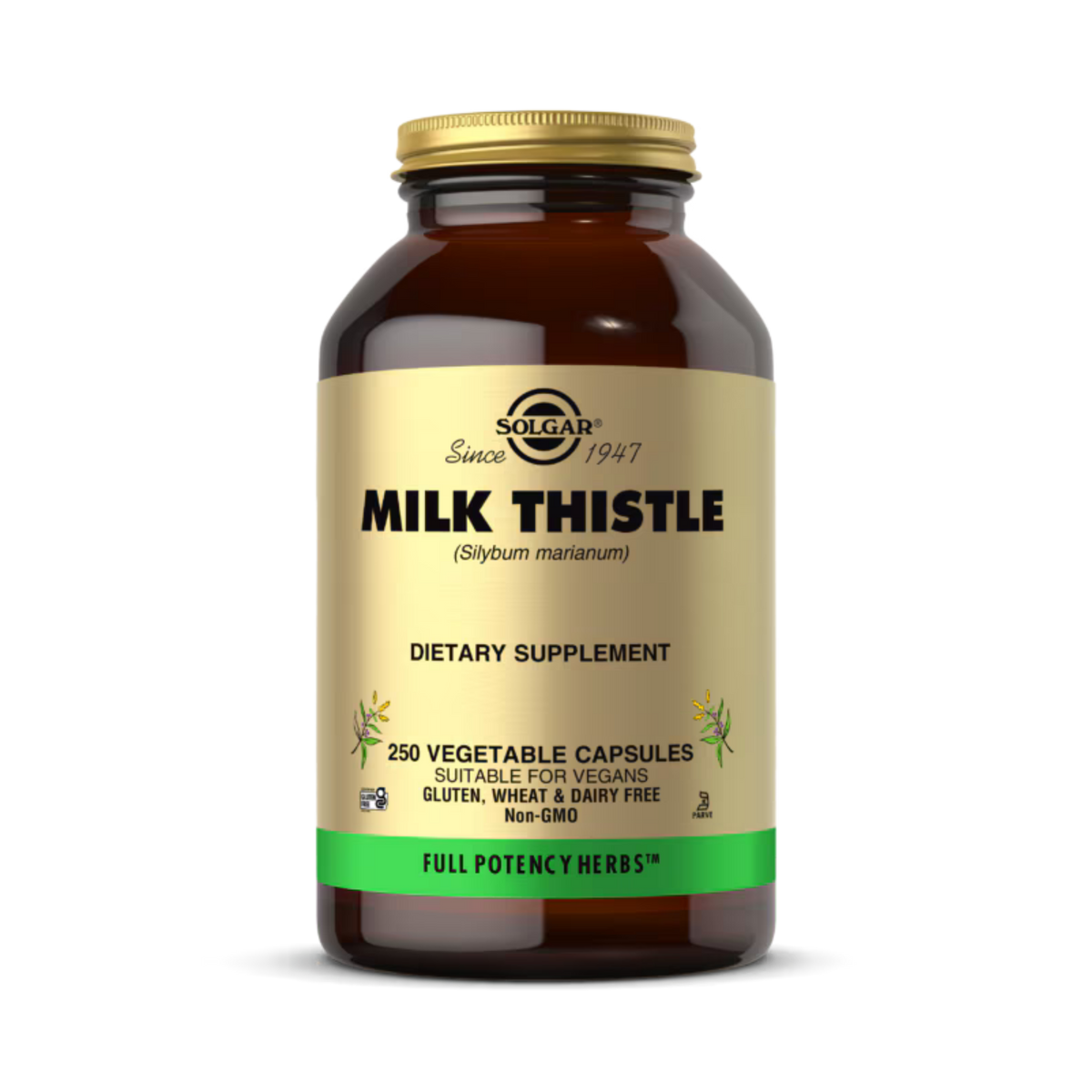 Solgar, FP Milk Thistle, 250 Vegetable Capsules