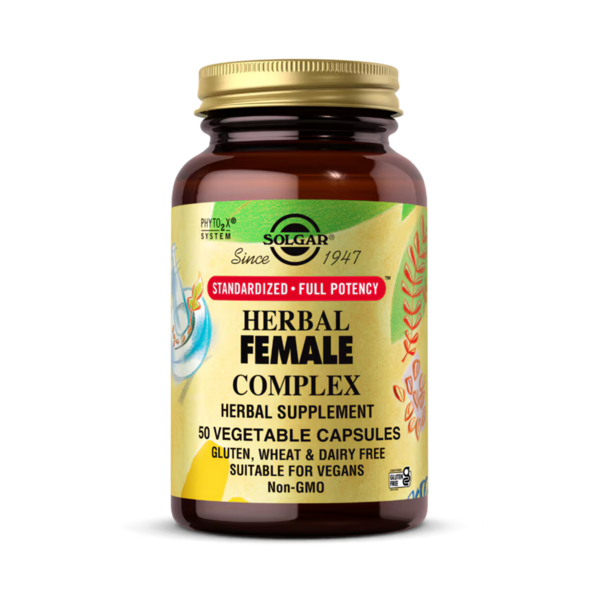 Solgar, Herbal Female Complex, 50 Vegetable Capsules