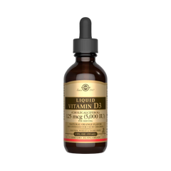 Solgar, Liquid Vitamin D3, Natural Orange , 125 Mcg (5,000 IU), 2 Fl Oz