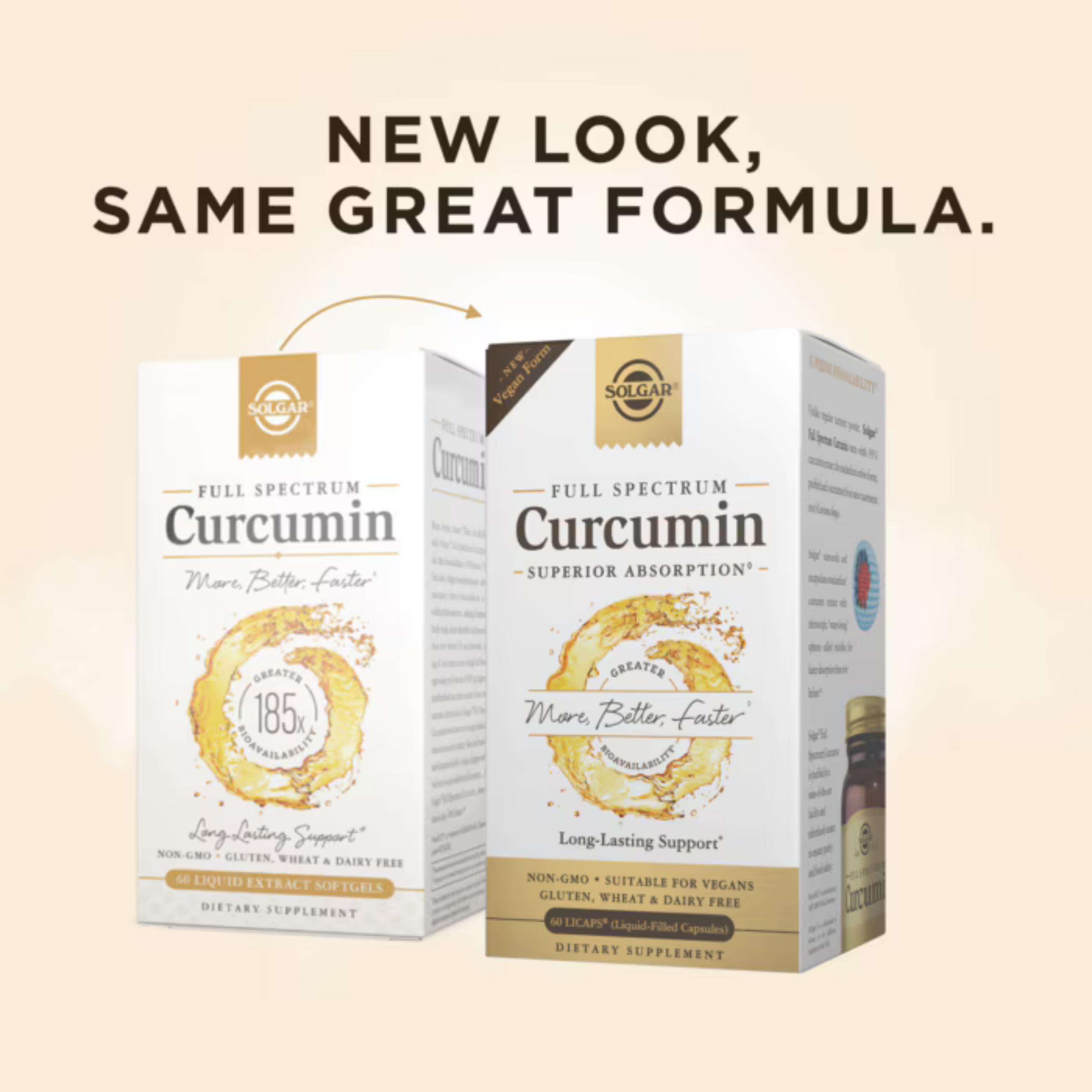 Solgar, Full Spectrum Curcumin, 60 Liquid Filled Capsules