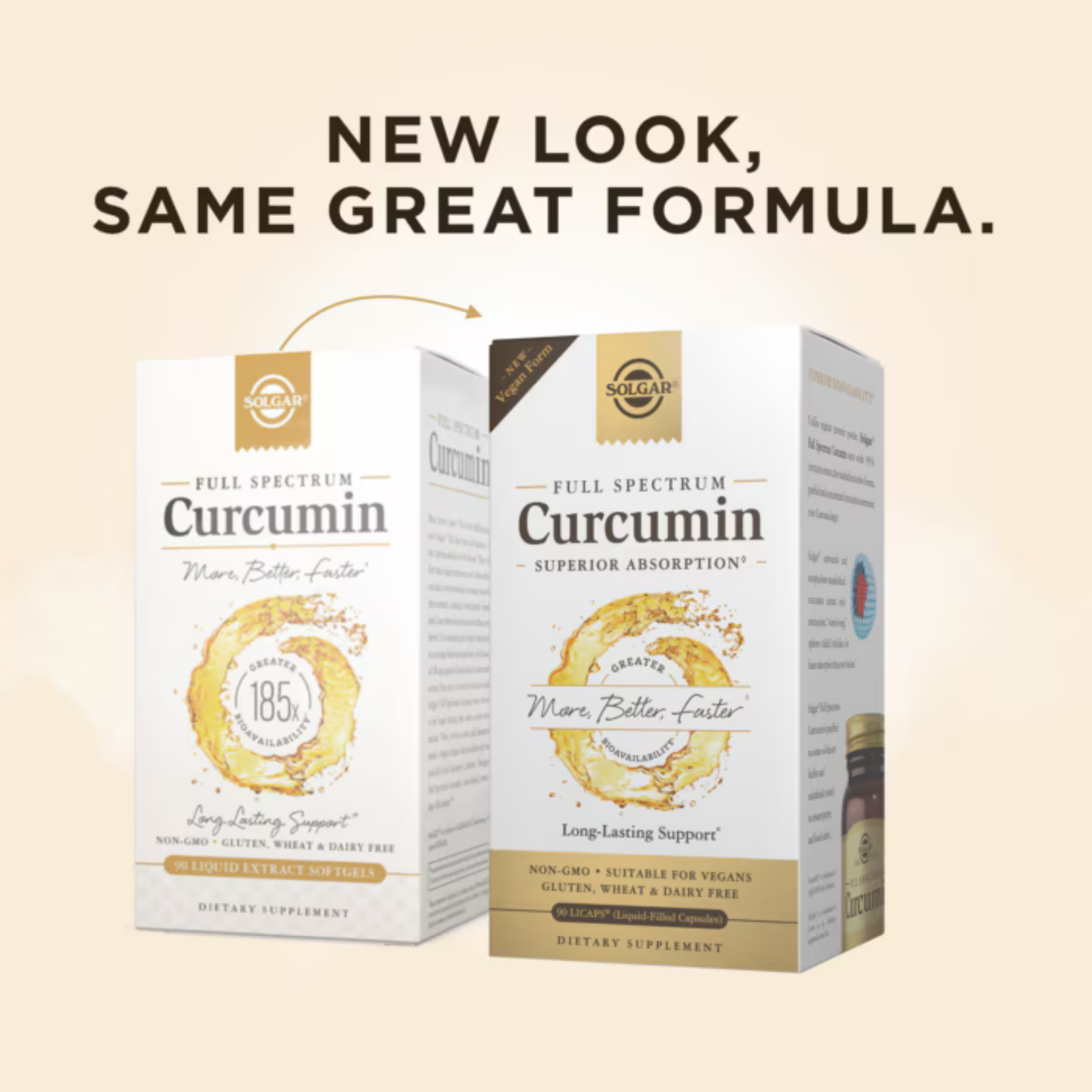 Solgar, Full Spectrum Curcumin, 90 Liquid Filled Capsules