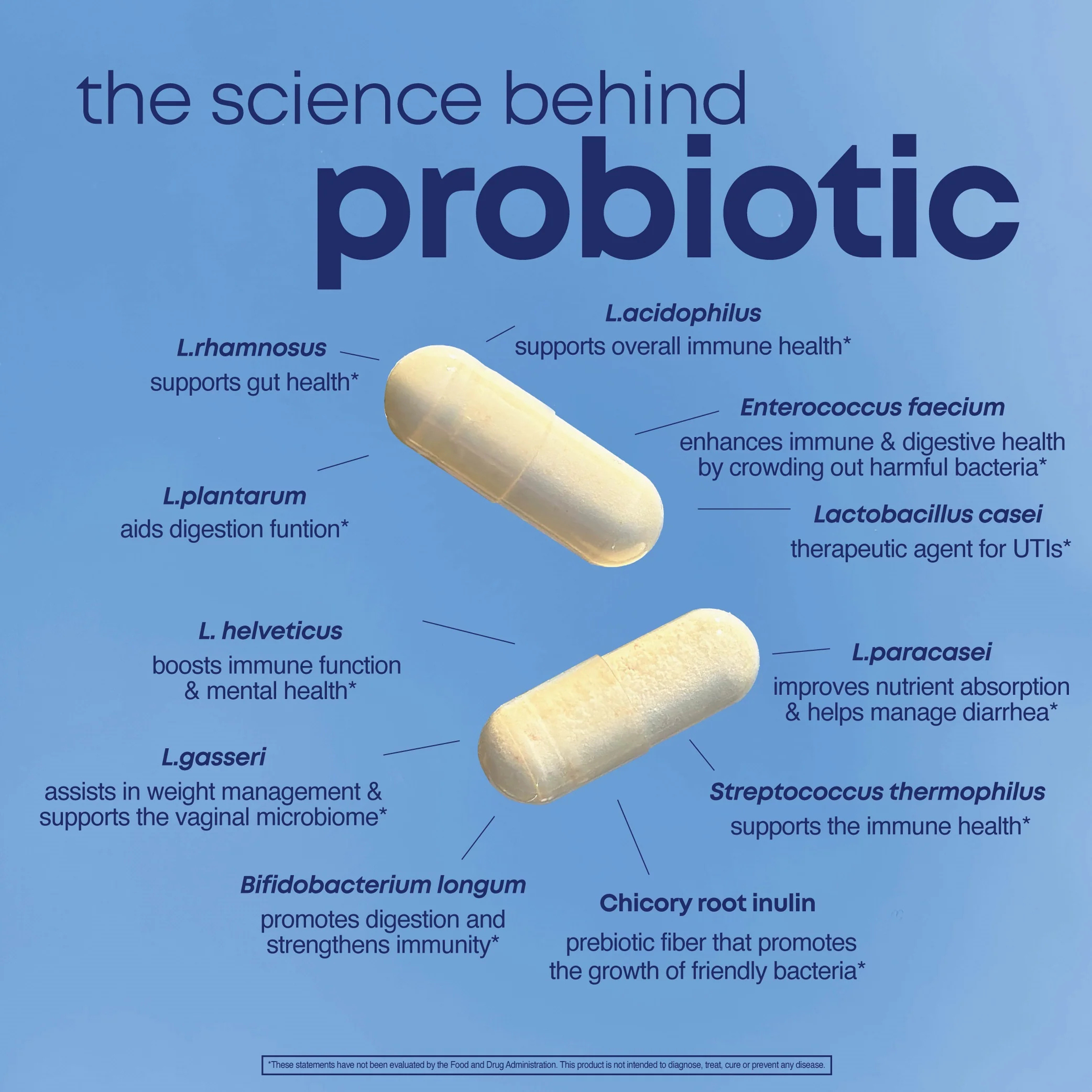 Her Own, Probiotic, 30 Capsules