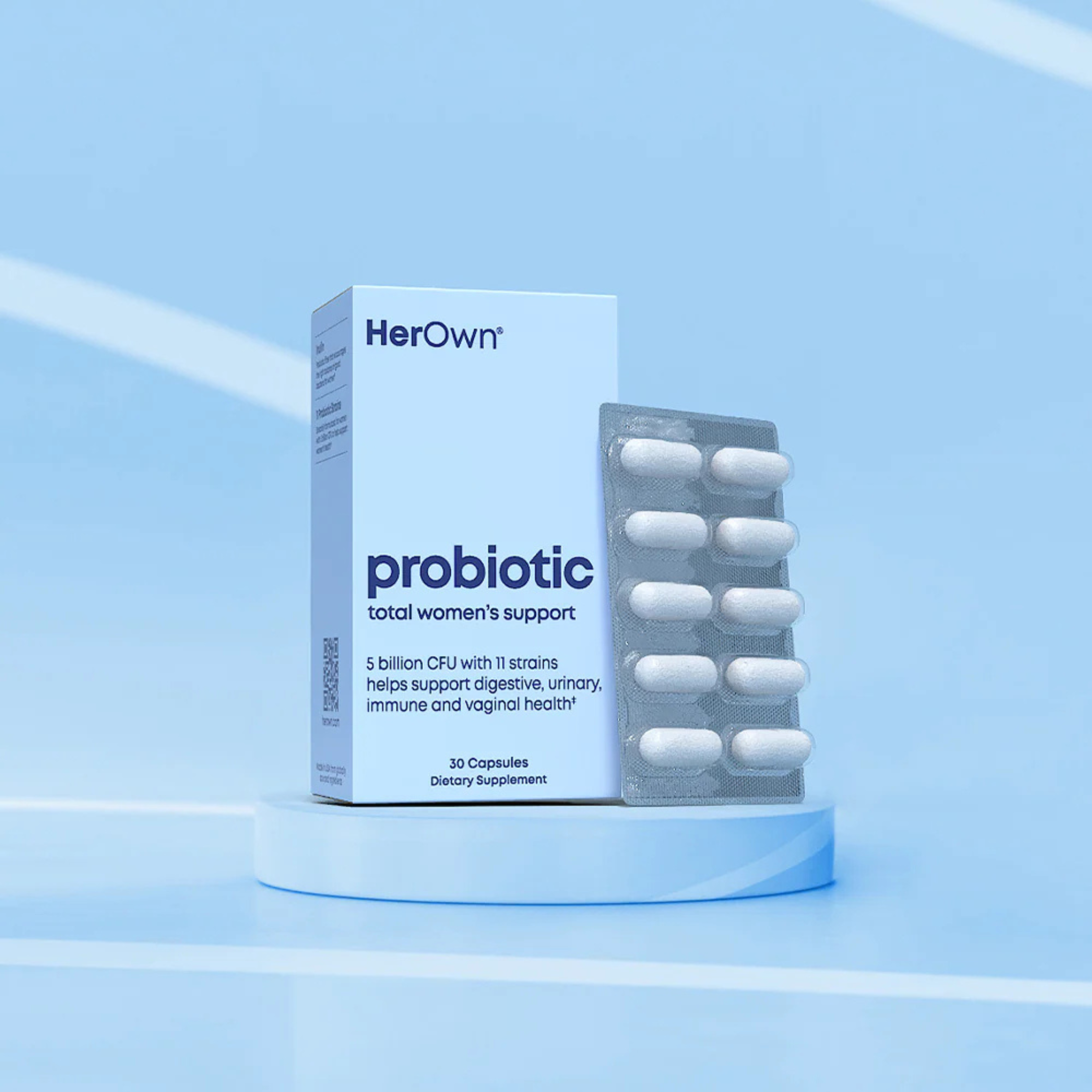 Her Own, Probiotic, 30 Capsules