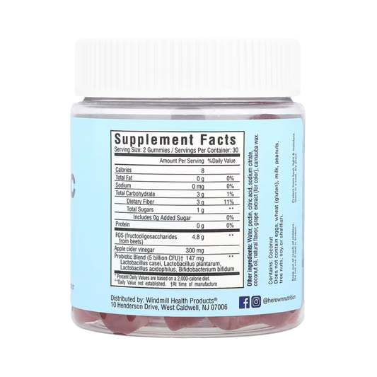 Her Own, Probiotic Gummies, Berry, 60 Gummies