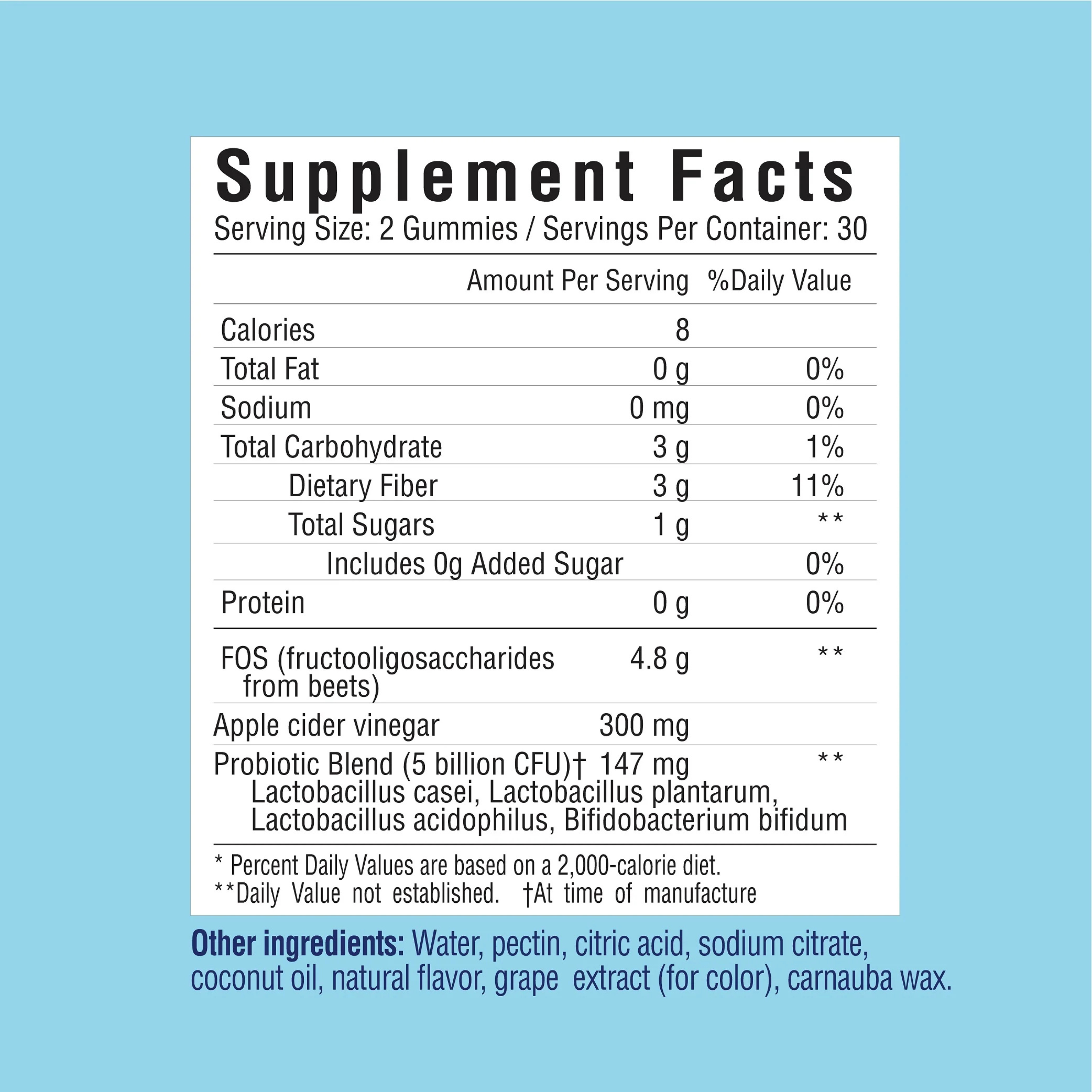 Her Own, Probiotic Gummies, Berry, 60 Gummies