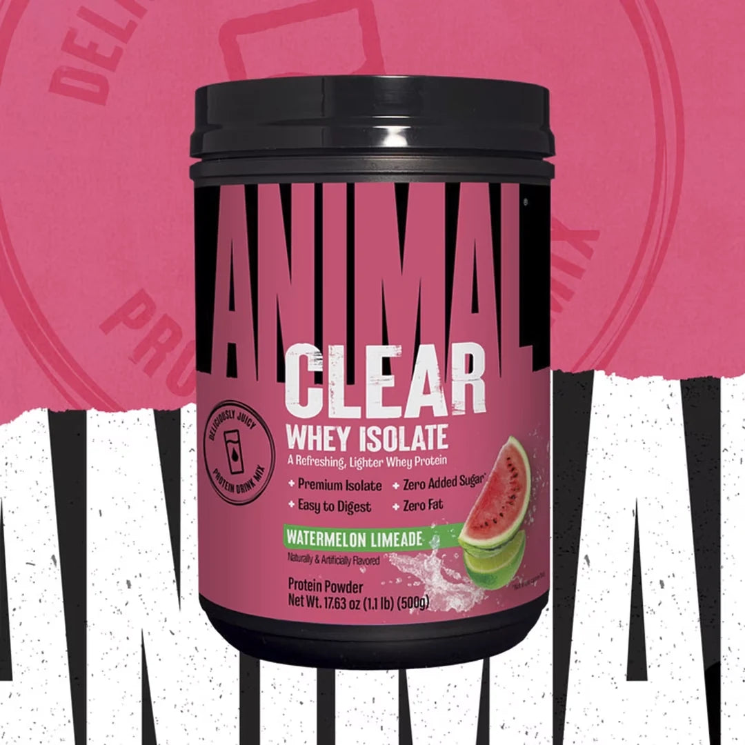 Animal, Clear Whey Isolate, Watermelon Limeade, 1.1 lb (500 g)