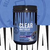 Animal, Clear Whey Isolate, Blueberry Acai, 1.1 lbs (500 g)