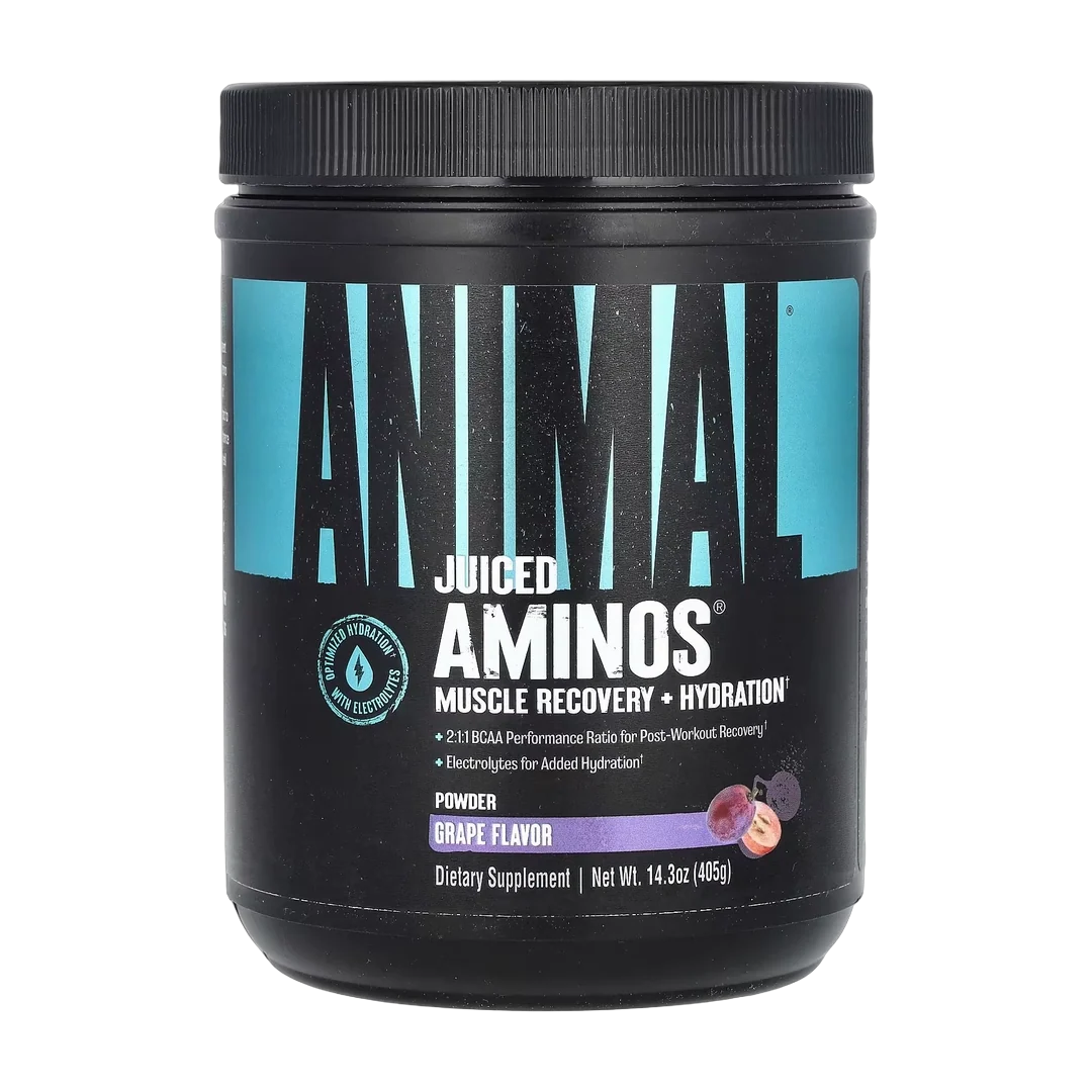 Animal, Juiced Aminos® Powder, Grape, 14.3 oz (405 g)