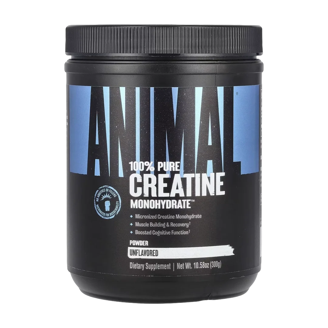 Animal, 100% Pure Creatine Monohydrate™ Powder, Unflavored, 10.58 oz (300 g)