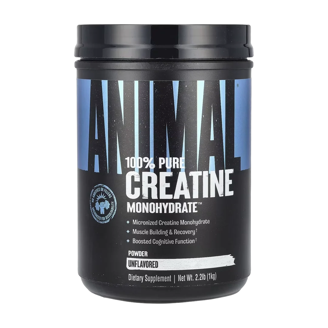 Animal, 100% Pure Creatine Monohydrate™ Powder, Unflavored, 2.2 lb (1 kg)