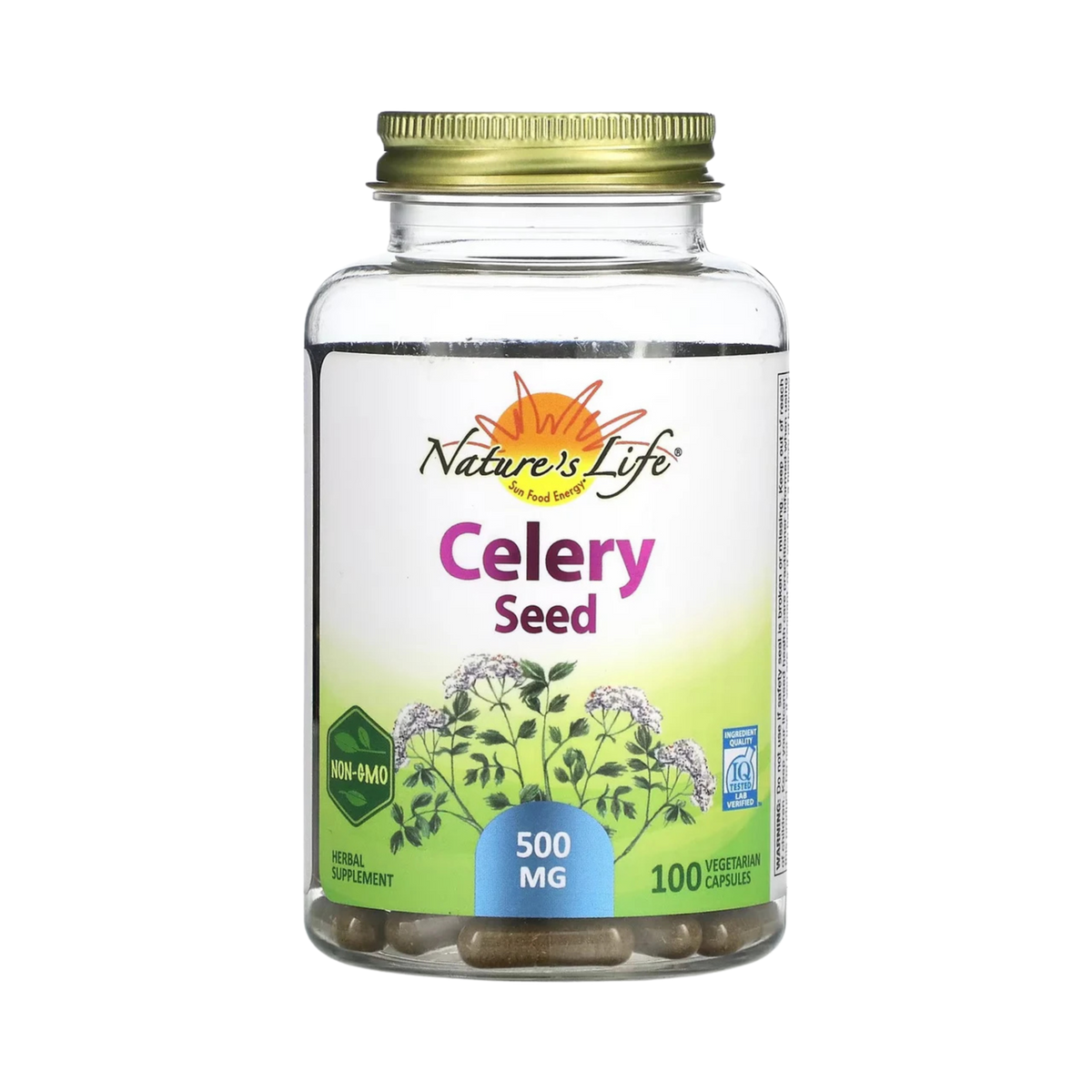 Nature’s Life, Celery Seed, 100 Capsules