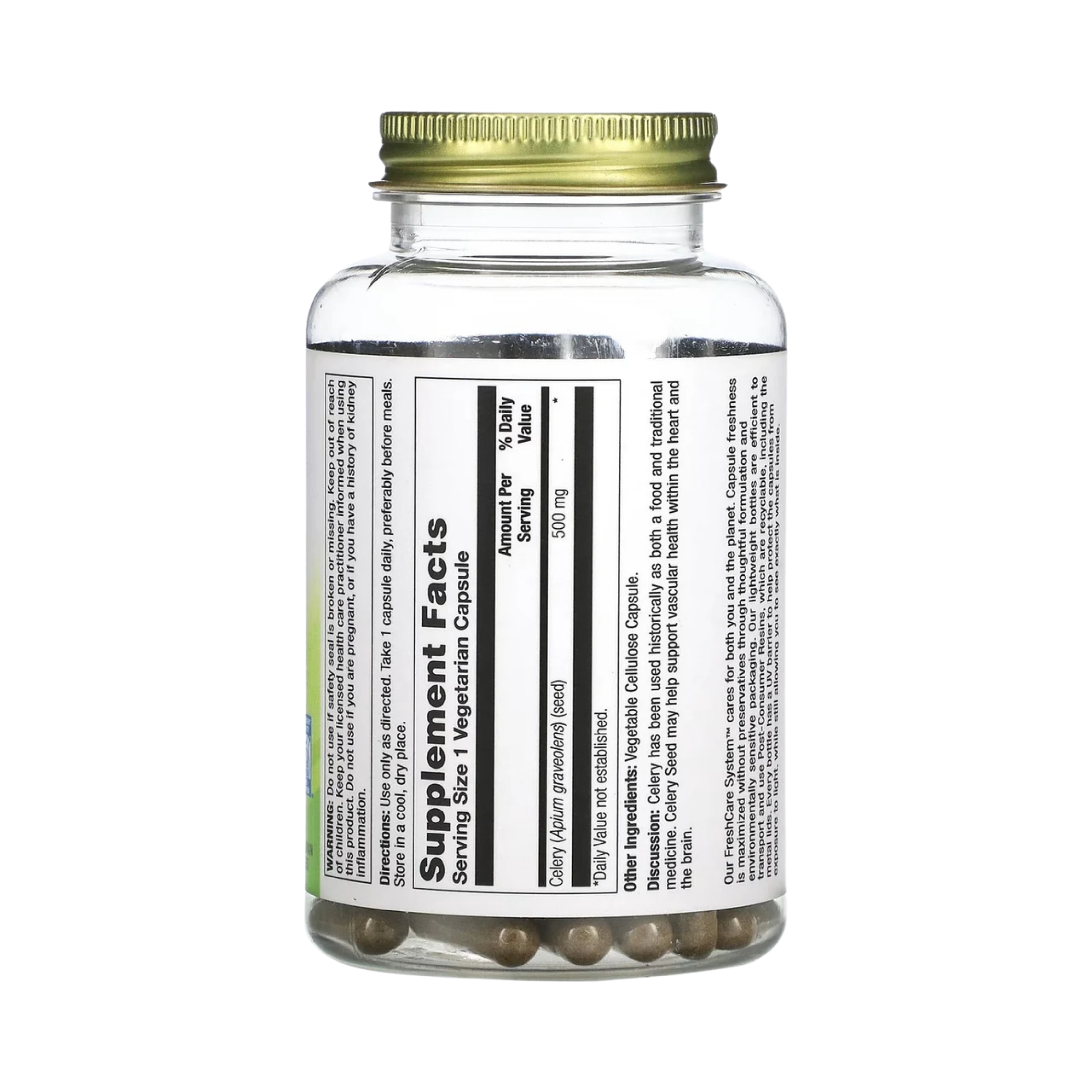 Nature’s Life, Celery Seed, 100 Capsules