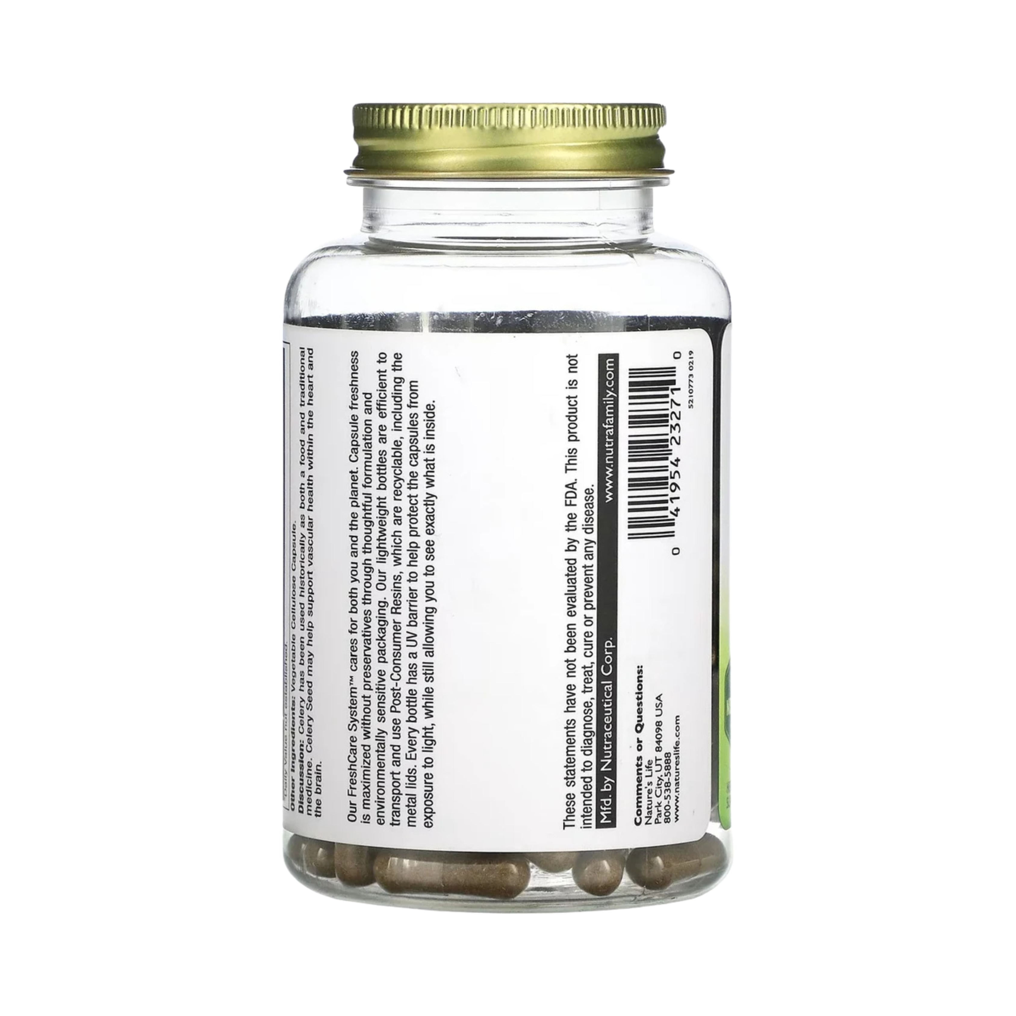 Nature’s Life, Celery Seed, 100 Capsules