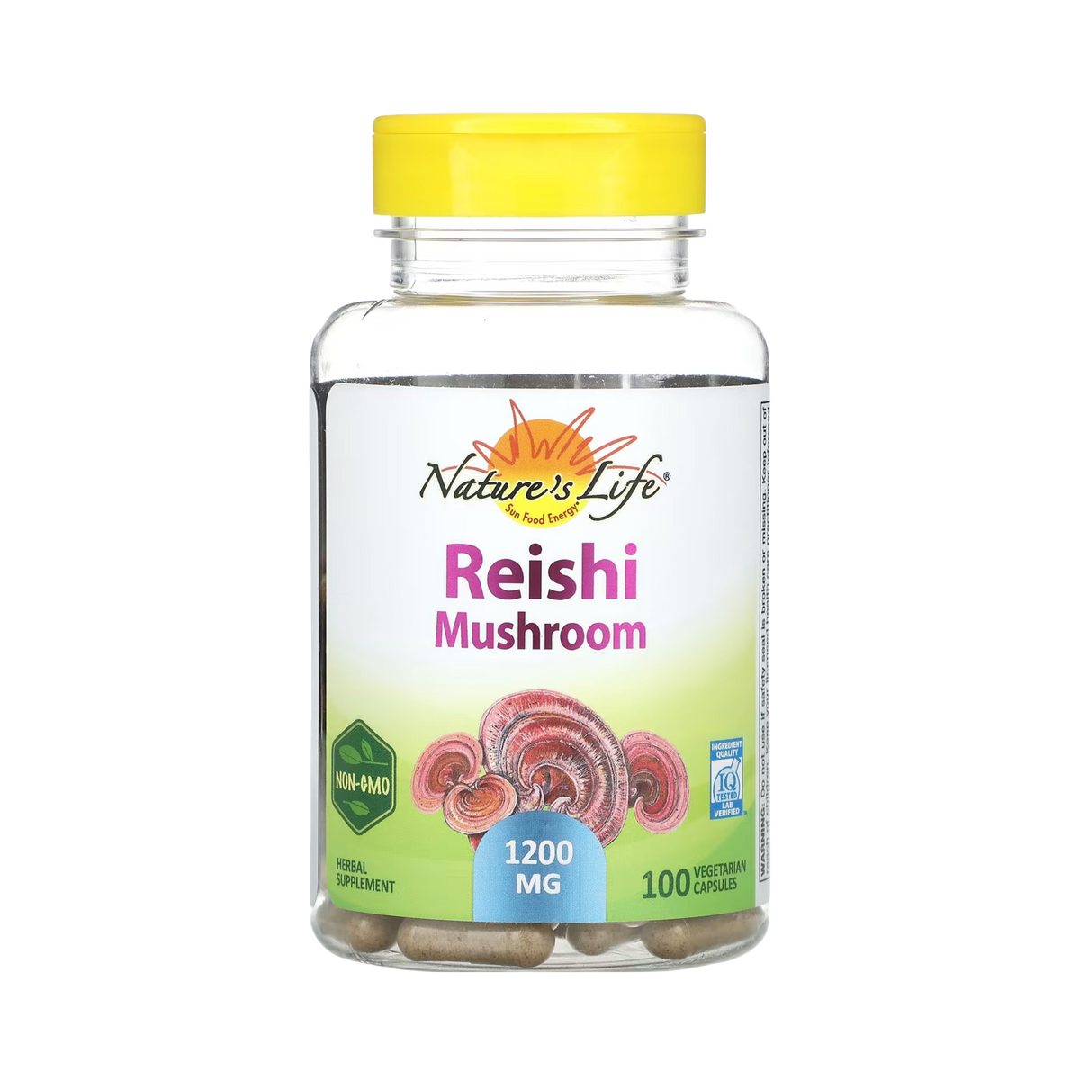 Natures Life Reishi Mushroom 100 Veg Capsules
