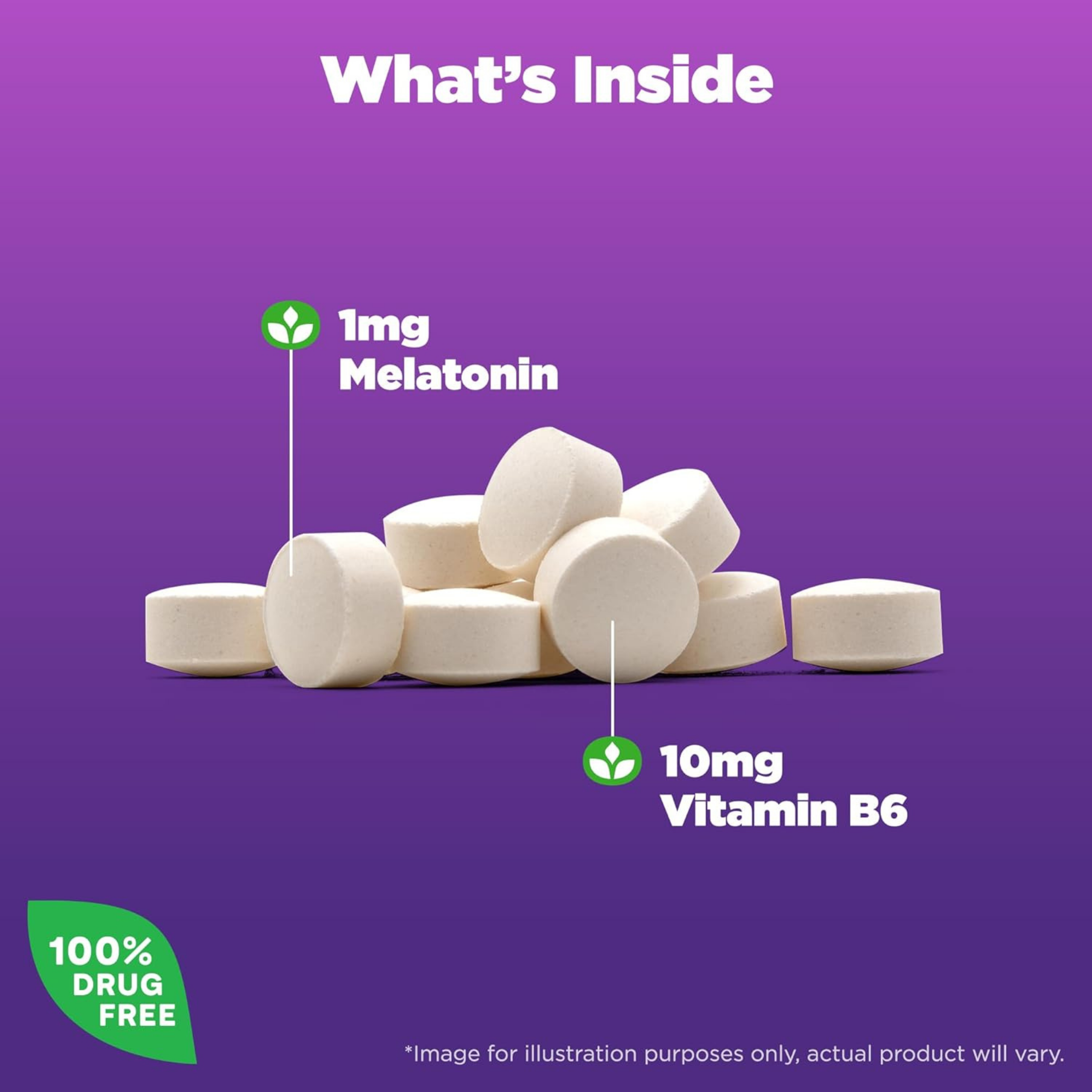 Natrol, Melatonin, 1 mg, 90 Tablets