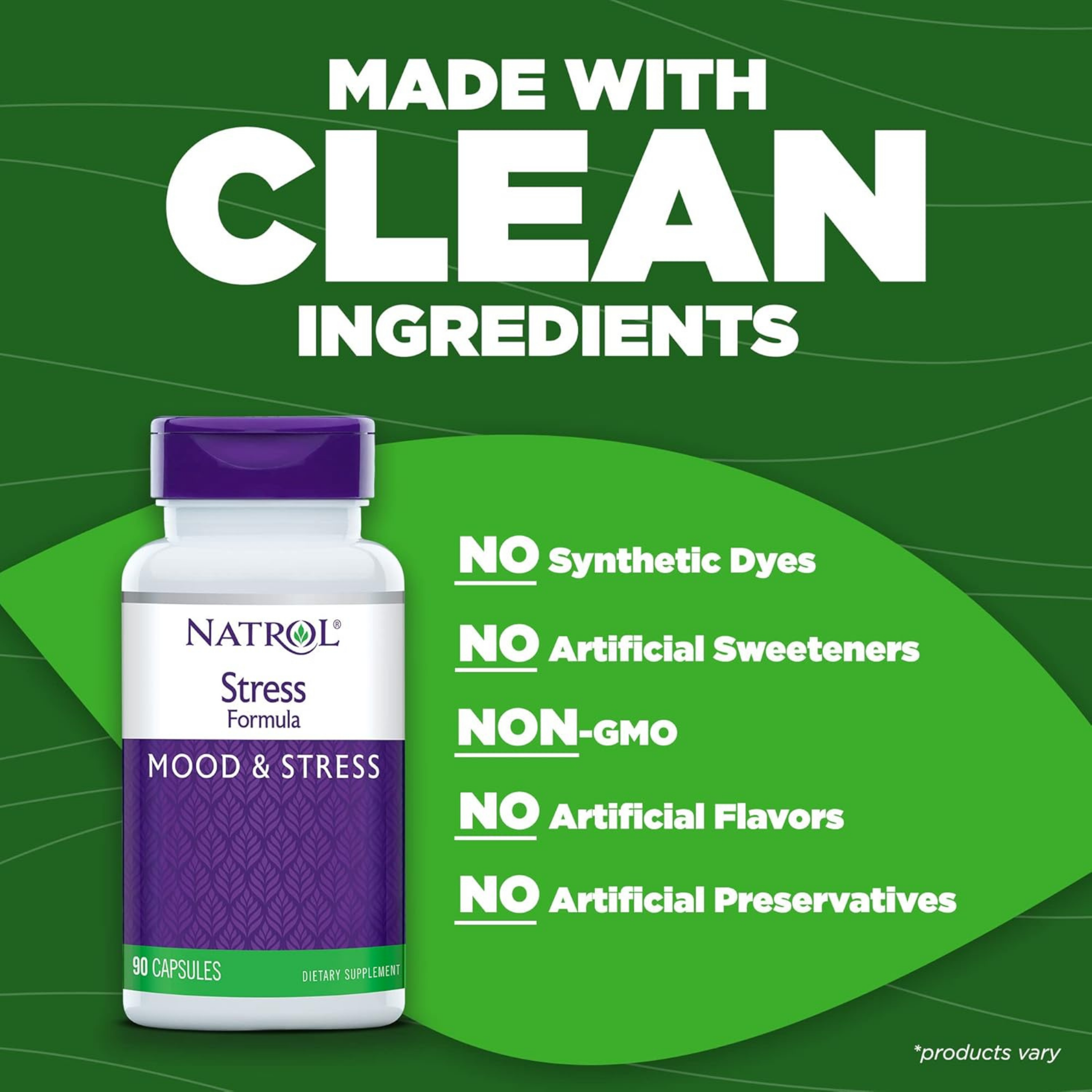 Natrol, Stress Formula, 90 Capsules