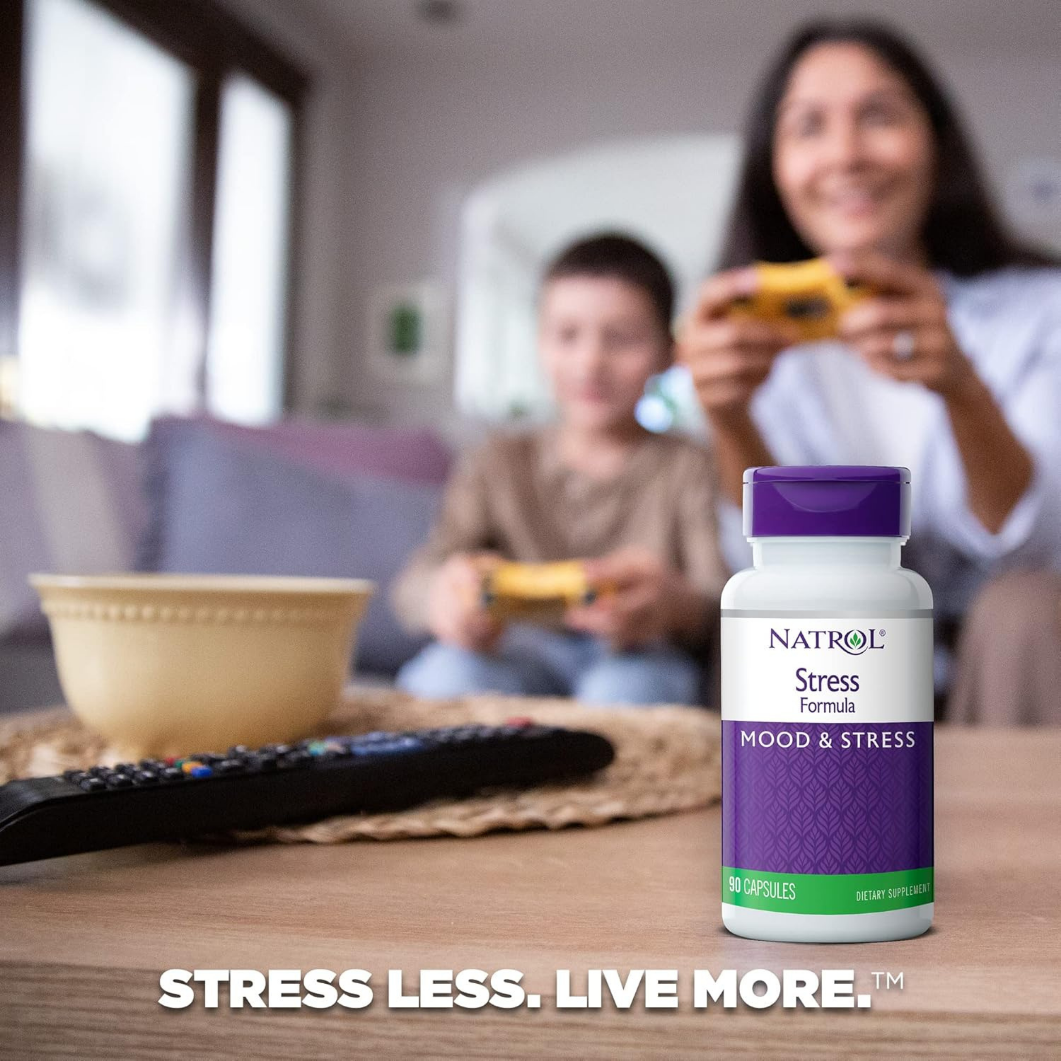Natrol, Stress Formula, 90 Capsules