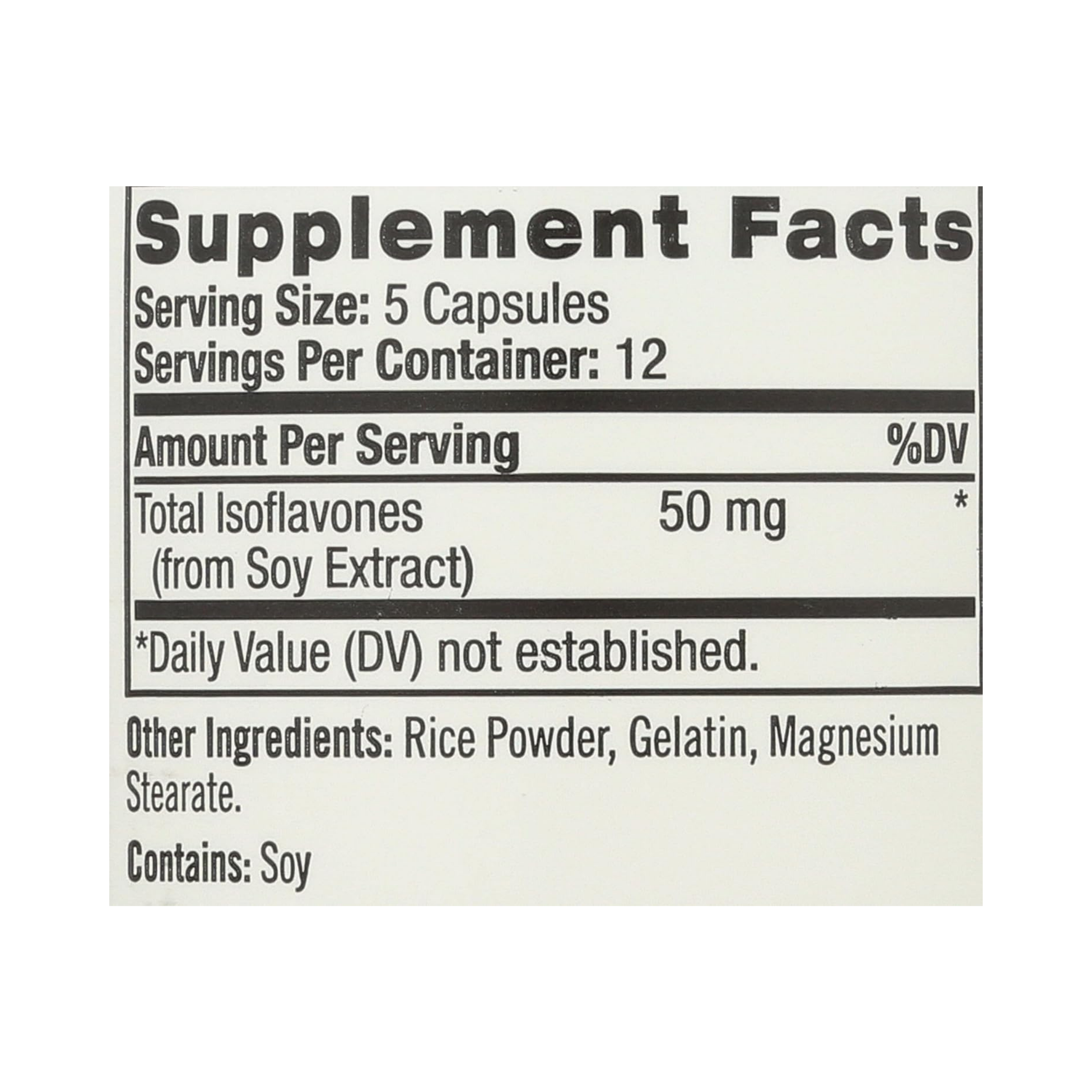 Natrol, Soy IsoFlavonnes, 60 Capsules
