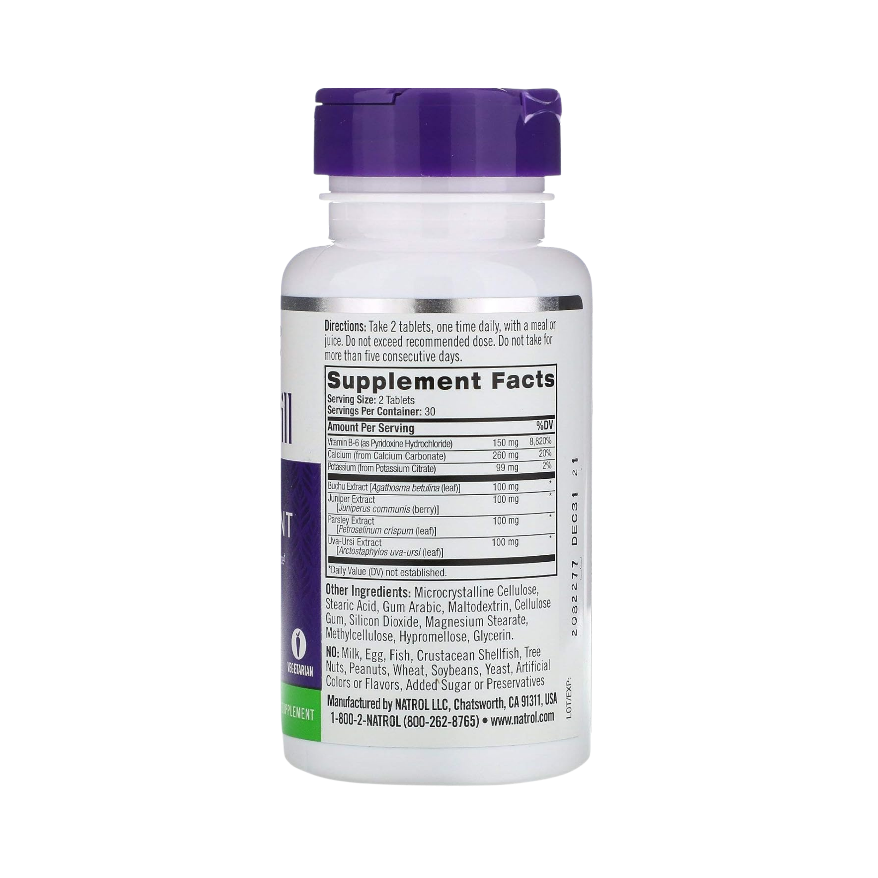 Natrol, Water Pill, 60 Tablets