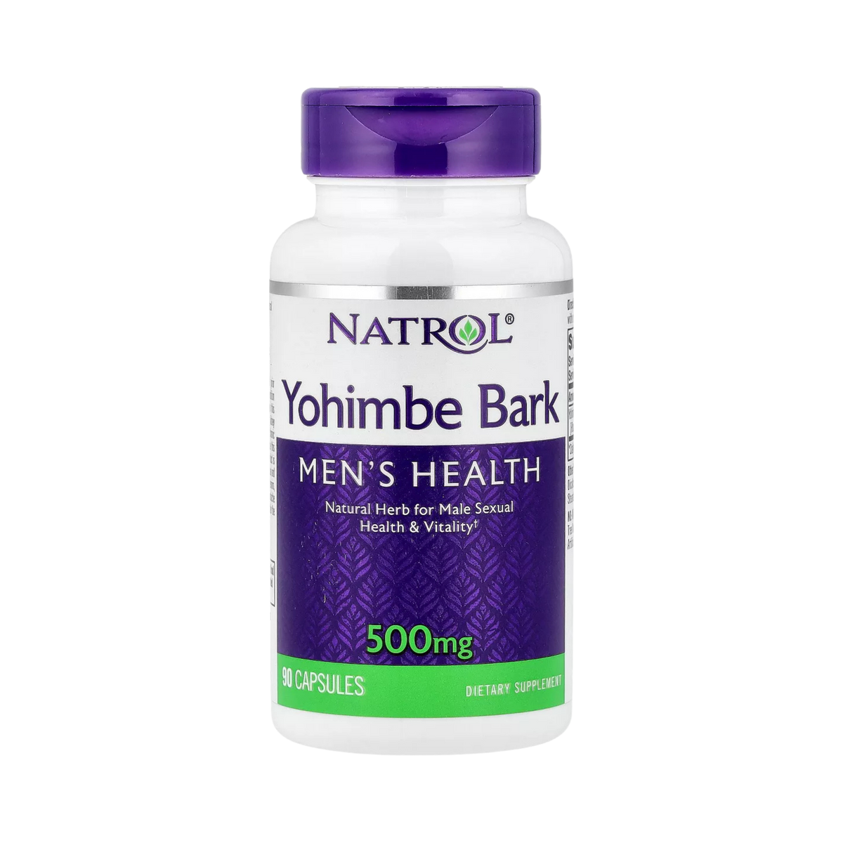 Natrol, Yohimbe Bark, 500 mg, 90 Capsules
