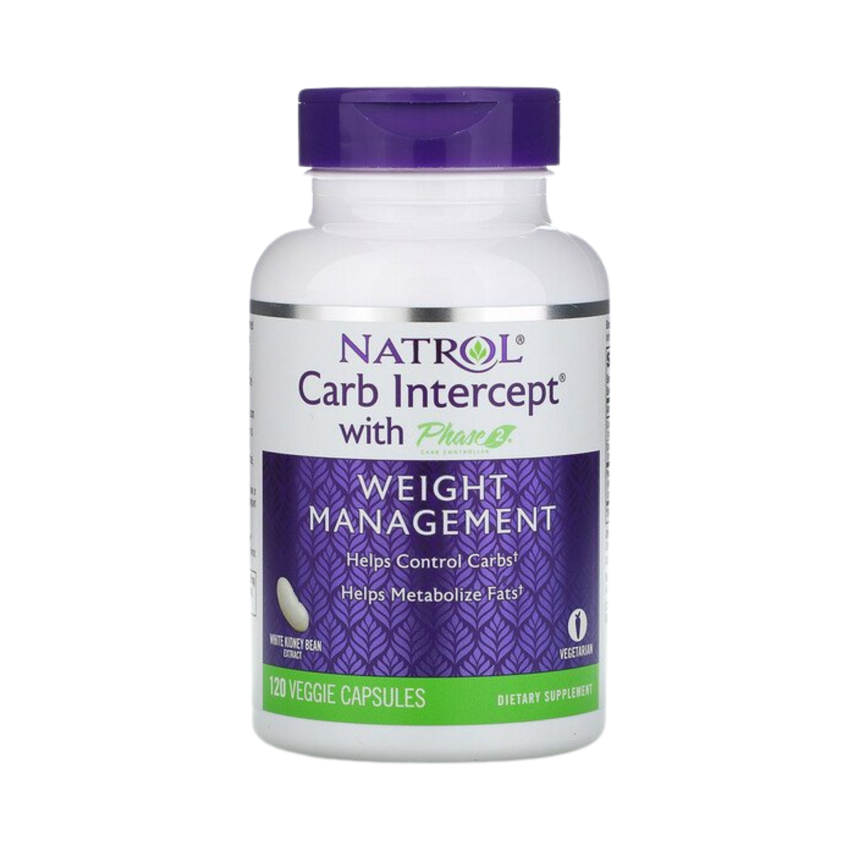 Natrol, Carb Intercept Phase 2, 120 Capsules