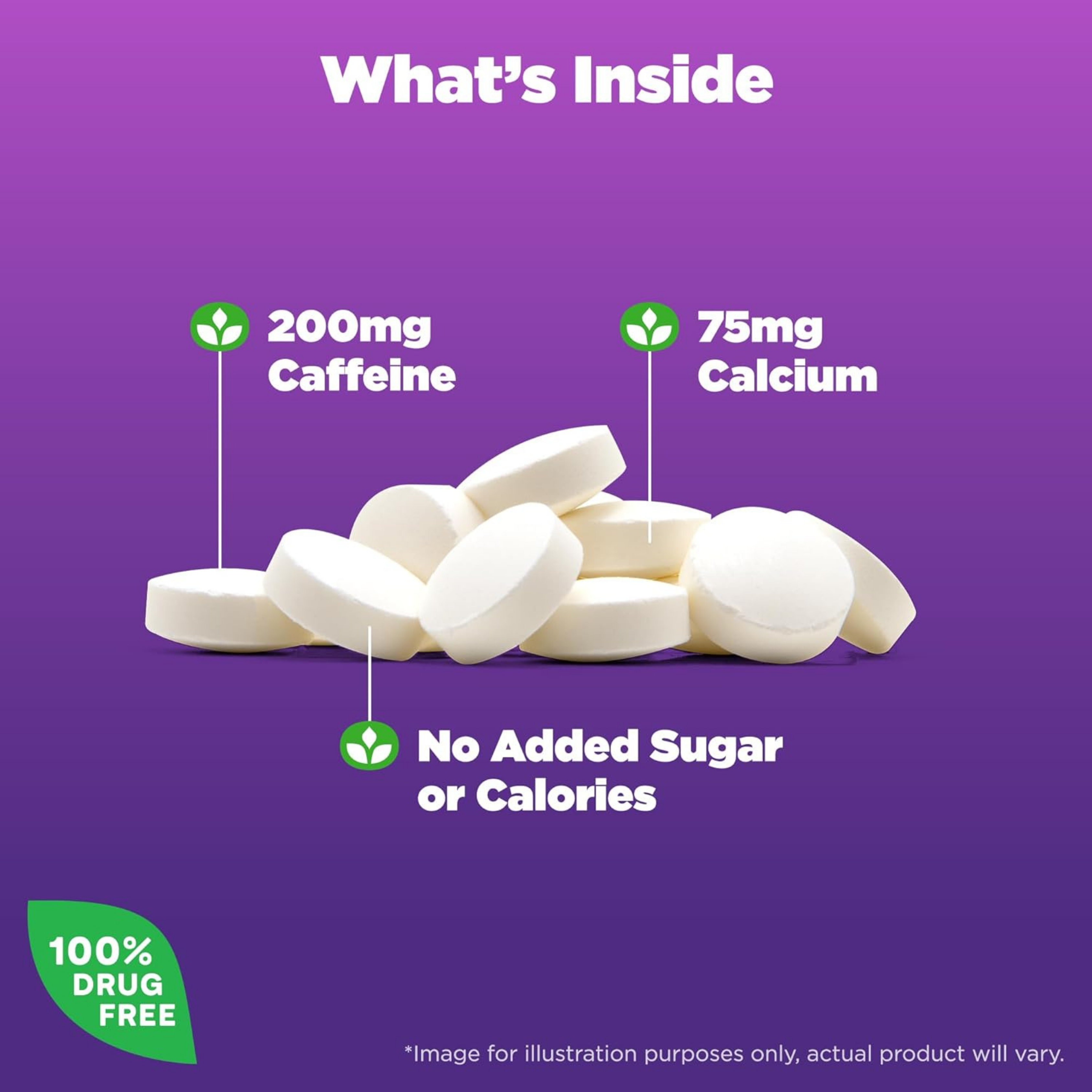 Natrol, High Caffeine, 200 mg, 100 Tablets