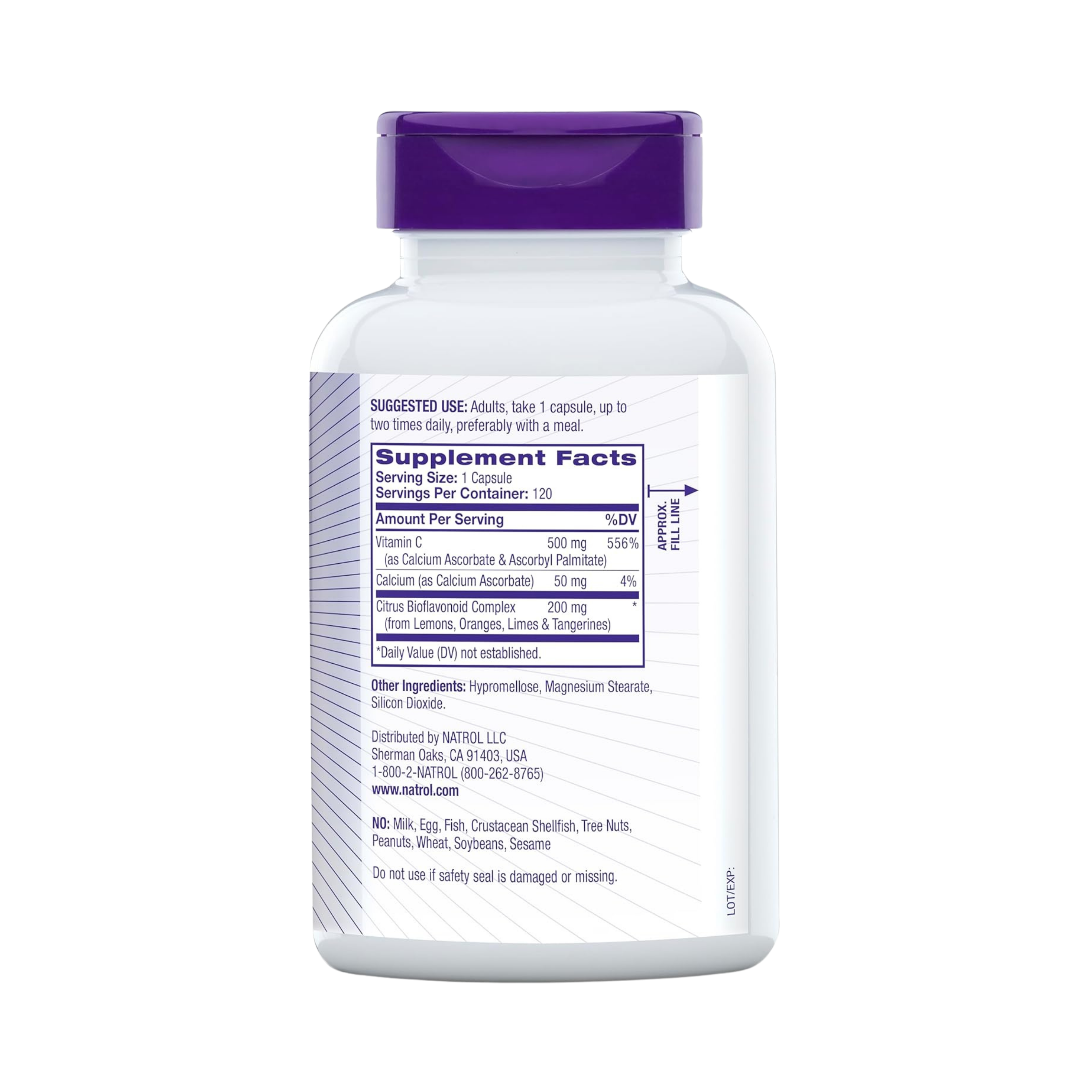 Natrol, Easy-c, 500mg, 120 Capsules