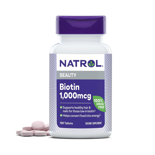 Natrol, Biotin, 100 Tablets