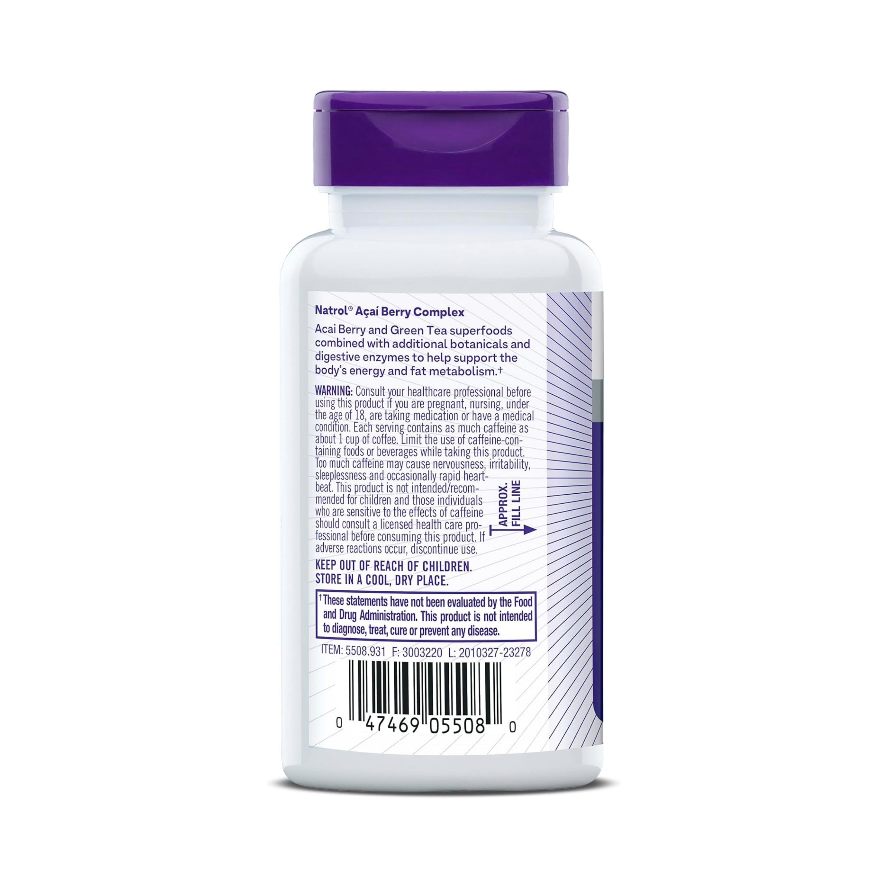 Natrol, Acai Berry Diet, 60 Capsules