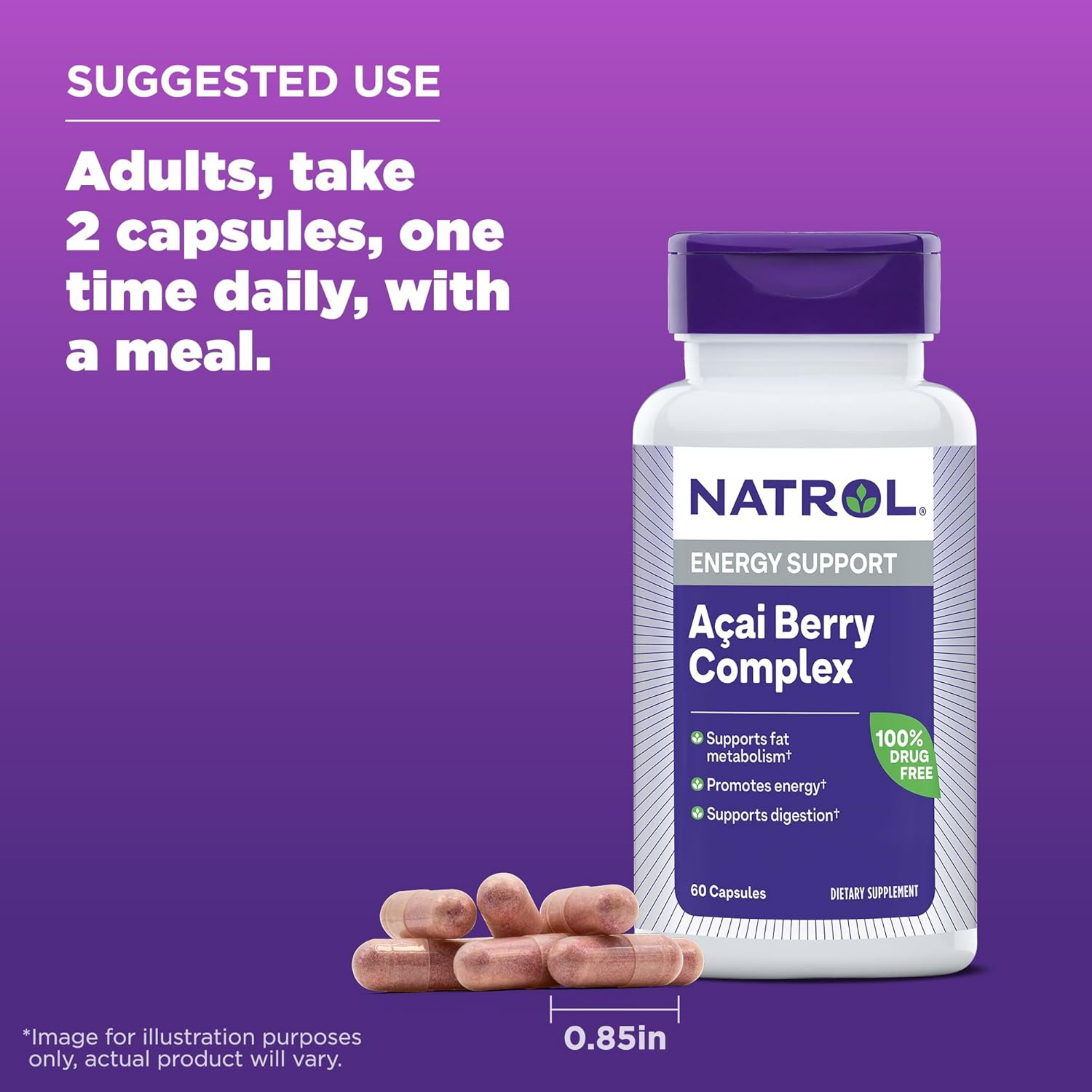 Natrol, Acai Berry Diet, 60 Capsules