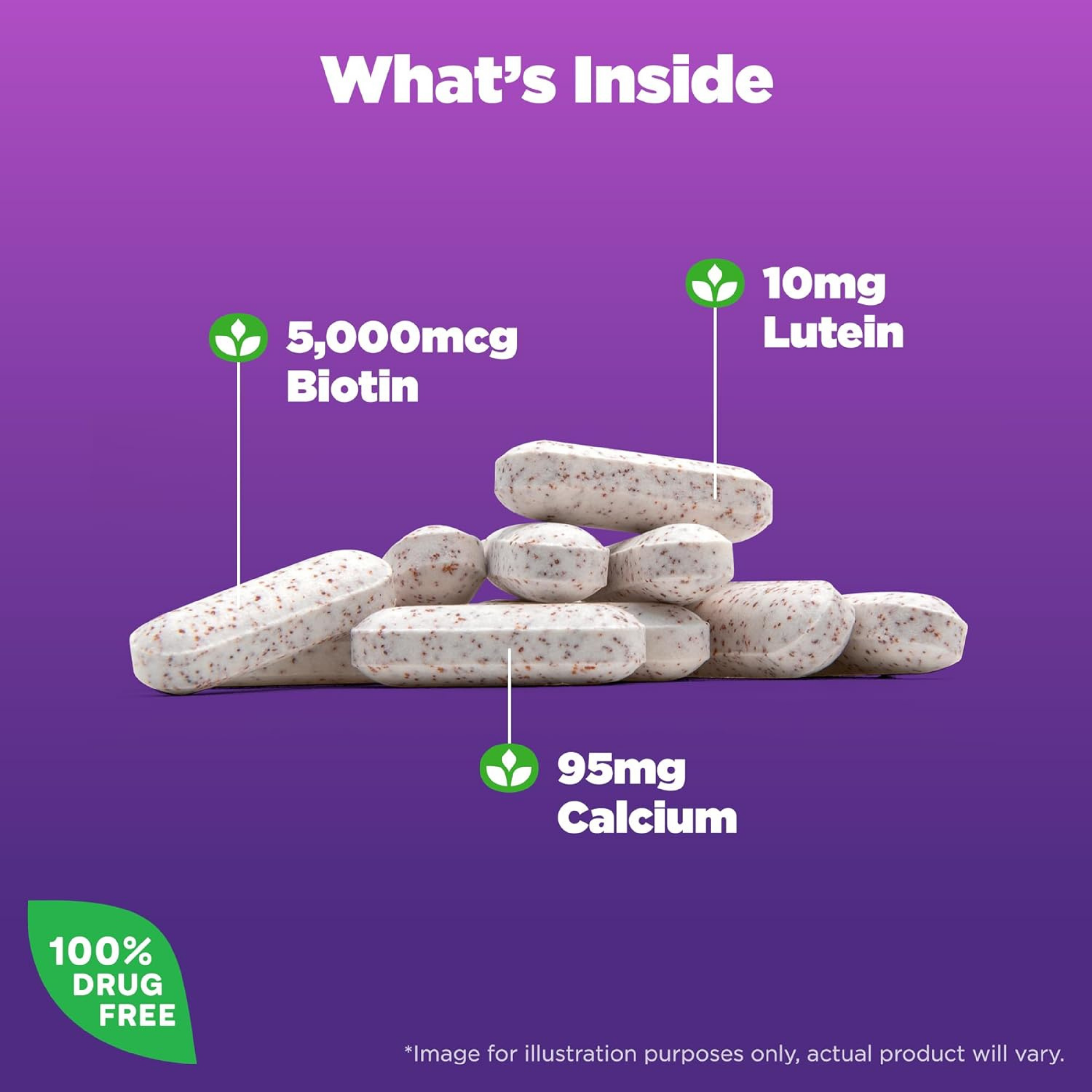 Natrol, Biotin Plus, Extra Strength, 5,000 mcg, 60 Tablets