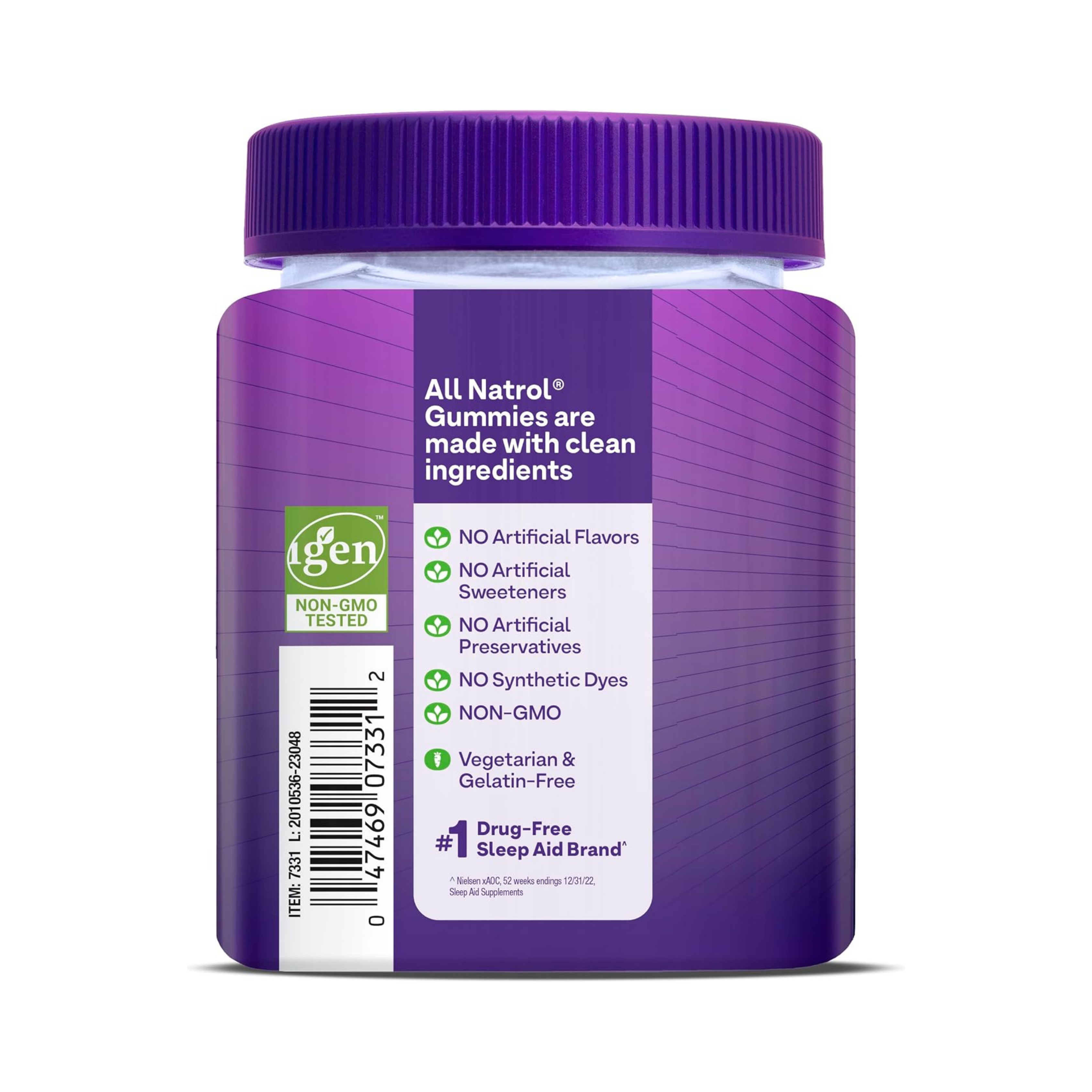 Natrol, Melatonin, Strawberry-Flavored, 10mg, 90 Gummies