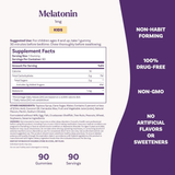 Natrol, Kids Melatonin 1mg,  90 Gummies