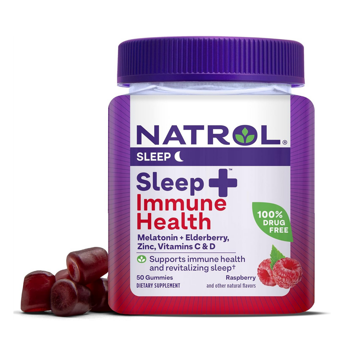 Natrol, Sleep+ Immune Health, 50 Gummies