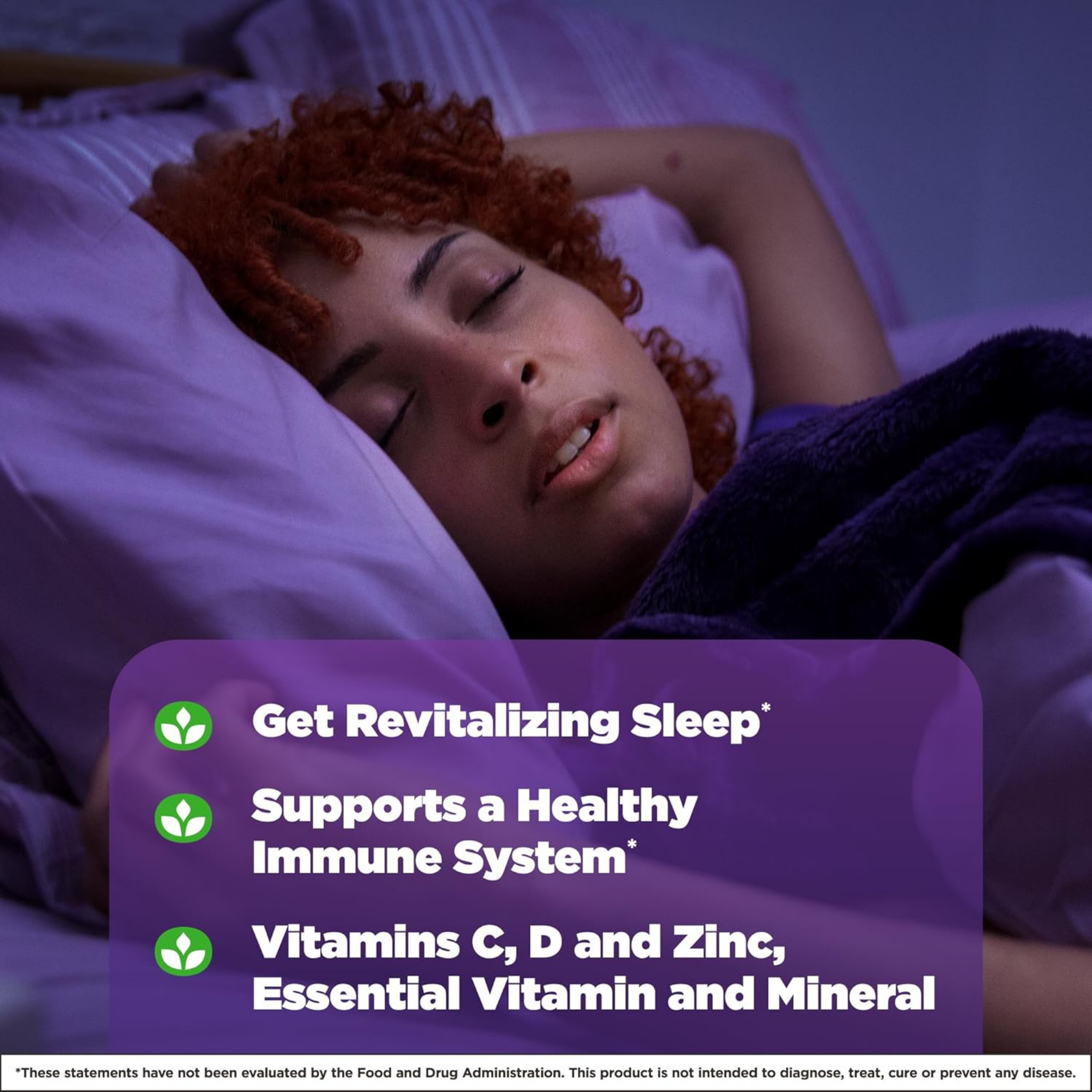 Natrol, Sleep+ Immune Health, 50 Gummies