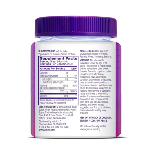 Natrol, Sleep+ Beauty,  60 Gummies