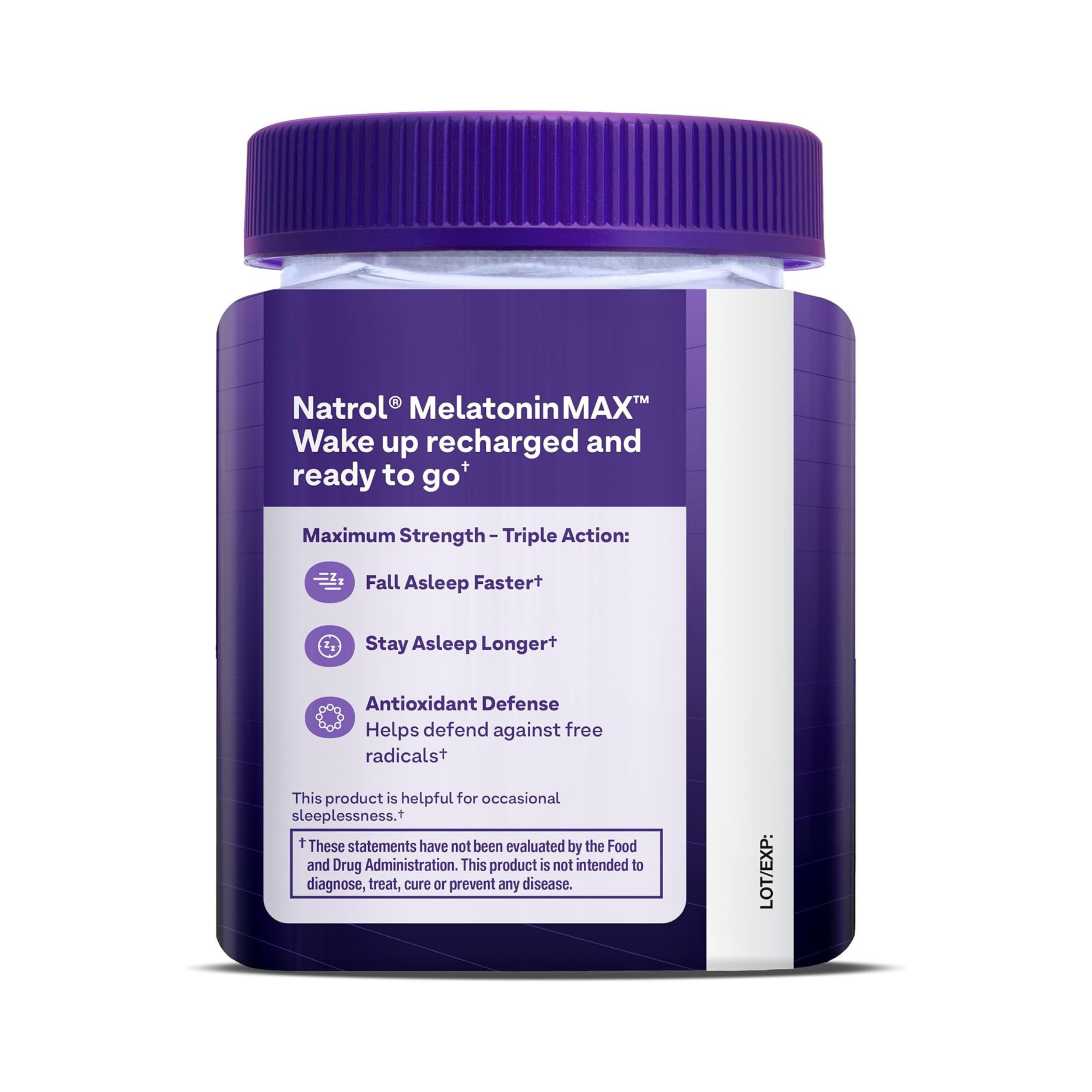 Natrol, MelatoninMax 10 mg, 50 Gummies
