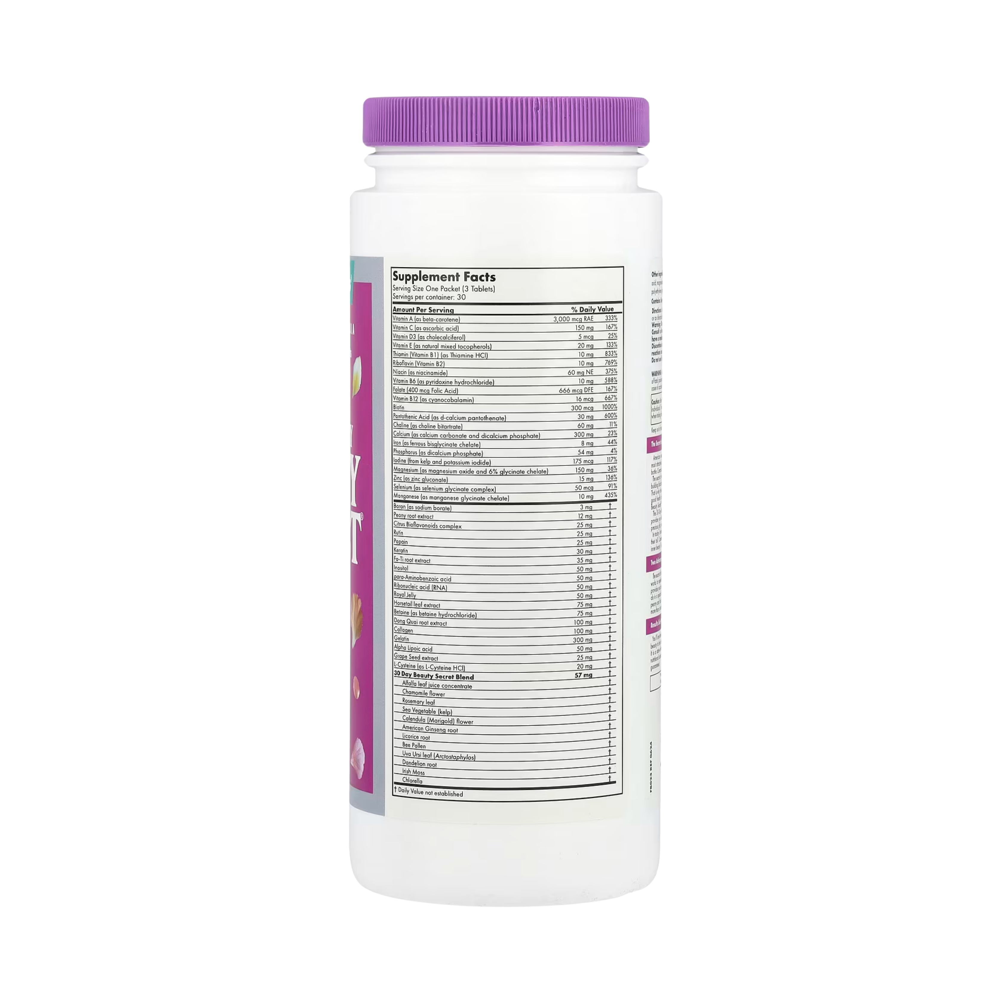 Futurebiotics, The 30 Day Beauty Secret, 30 Packets