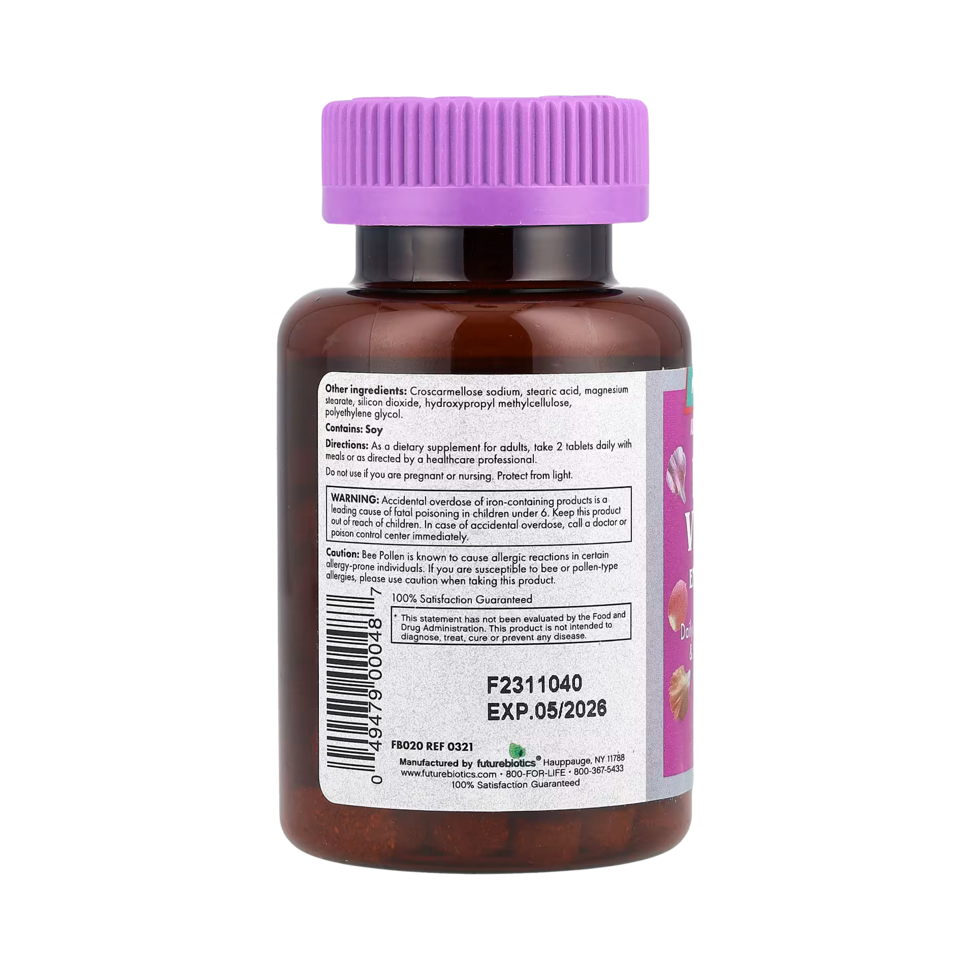 Futurebiotics, Advanced Women's Formula, Multi Vitamin Energy Plus, 60 Tablets